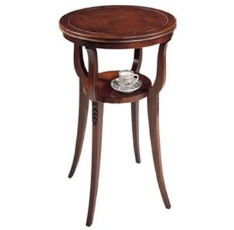 "560080094" Round Accent Table With One Shelf