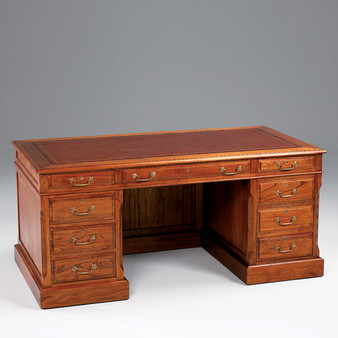 Office Desk With Leather Myld "31903NA/MYLD-3BR"