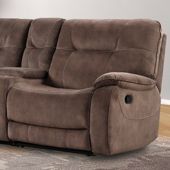 Cooper - Shadow Brown Manual Right Arm Facing Recliner "MCOO#811R-SBR"