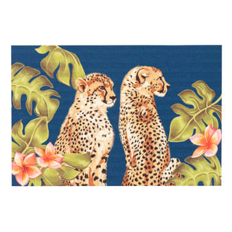 Liora Manne Illusions Cheetahs Indoor/Outdoor Mat Jungle 1'7" x 2'5" "ILU12329118"
