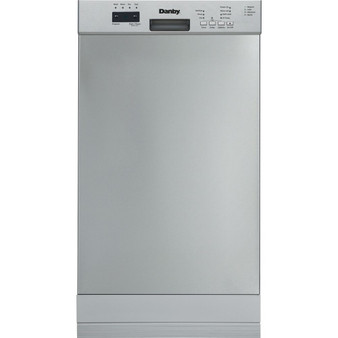 18" Built-In Dishwasher, 10 Place Settings, 4 Wash Programs, ESTAR - Stainless "DDW18D1ESS"