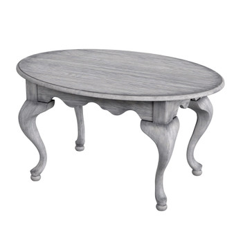 "3012418" Grace Oval 4 Legs Coffee Table, Gray