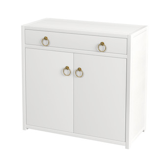 "5673304" Lark 2 Door Cabinet With Storage, White