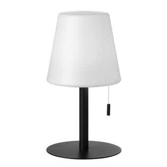 2.5 Wattage Table Lamp, Metal Black With Color Change "TSY-113LEDT-MB"