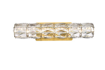 Valetta 18 Inch Led Linear Wall Sconce In Gold "3501W18G"