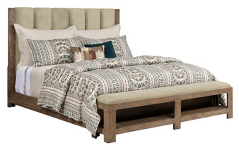 Skyline Meadowood Upholstered California King Bed 6/0 Complete 010-337R By American Drew