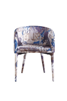 "VGLCLDC316B-PAT" VIG Modrest Dixie Modern Fabric Dining Chair
