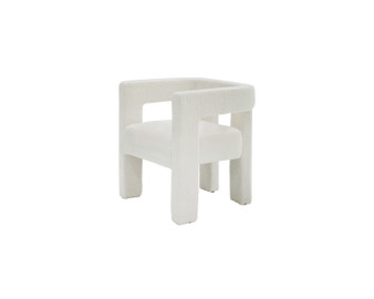 "VGEUMC-9653CH-A-WHT" VIG Modrest Drea - Modern White Fabric Dining Chair
