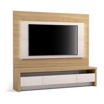 2-Piece Sylvan 70.86" Tv Stand And Panel With Led Lights "2-221151252451"