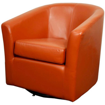 Hayden Swivel Bonded Leather Chair 193012B-8141