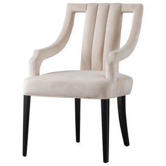 Viola Velvet Fabric Klismos Chair 9900033-332