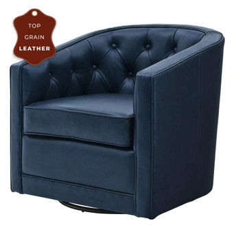 Walsh Top Grain Leather Swivel Chair 1900153-429
