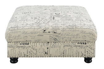 Cocktail Ottoman-Multi By Emerald Home "U3164-03-29"