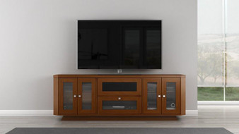 Light Cherry 70" Transitional Media Console "FT71CRCLC"