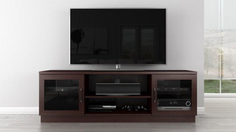 70" Contemporary Tv Stand Media Console For Flat Screen And Audio "FT70CCW"