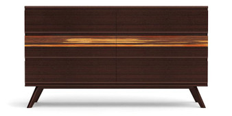 Sable Azara Six Drawer Dresser "GA0005SA"