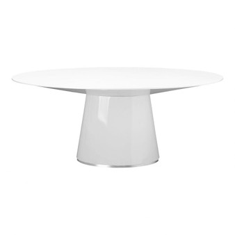 Oval White Otago Oval Dining Table "KC-1007-18"
