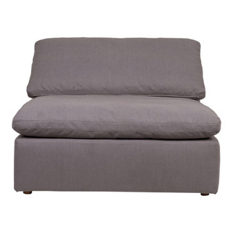Clay Armless Chair Livesmart Fabric Light Grey "YJ-1001-29"