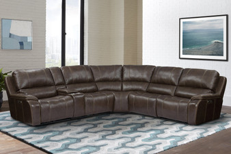 Potter Walnut 6 Piece Sectional - Package A (811Lph, 810P, 850, 840, 860, 811Rph) "MPOT-PACKA(H)-WAL"