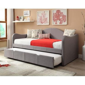 Upholstered Day Bed With Trundle "14S2019"