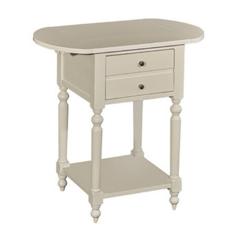 Shiloh White Table With Dropleaf "16A8258W"