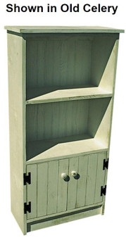 4' Bookcase With Doors "94"