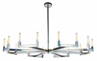 Corsica 16 Light Polished Nickel Chandelier "1535G72PN"