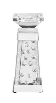Sparkle 4 In. Contemporary Crystal Candleholder In Clear "MR9108"