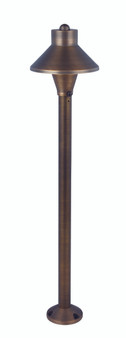 Path Light D5 H24 Antique Brass Includes Stake G4 Halogen 20W(Light Source Not Included) "P802"