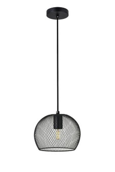 Keller 1 Light Black Pendant "LD2248BK"