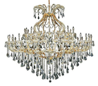 Maria Theresa 49 Light Gold Chandelier Clear Swarovskiâ® Elements Crystal "2801G72G/SS"
