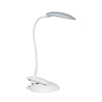 Simple Designs Flexi Led Rounded Clip Light, Gray "LD2021-GRY"