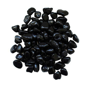Approx. 5 Lbs Of Small Bead Fireglass - 1 Sq. Ft. Of Media Coverage 'Black' "AMSF-GLASS-12"