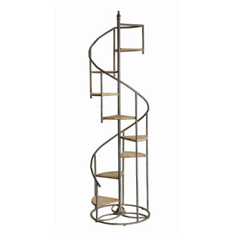 Darby Spiral Staircase Metal Shelving "CVFZR1721"