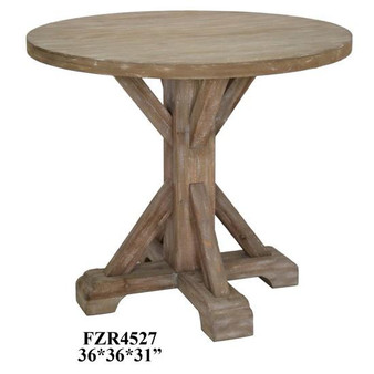 Sonoma Rustic Wood Large Accent Table "CVFZR4527"