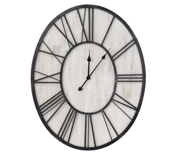 Timeless Wood Metal Clock Wall Decor "CVTCK1193"