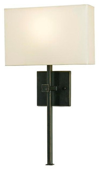 And Company Bronze Ashdown Champagne Shade Wall Sconce "5905"