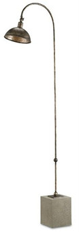 And Company Bronze Finstock Covered Floor Lamp "8062"