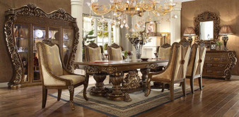 Homey Design HD-8011-Dining Victorian Dining Table