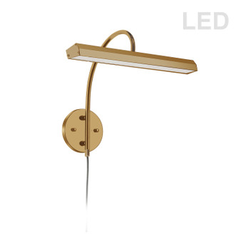 24W Picture Light Aged Brass Finish "PIC120-16LED-AGB"