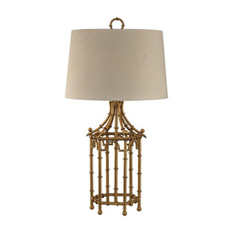 Bamboo Birdcage Lamp "D2864"
