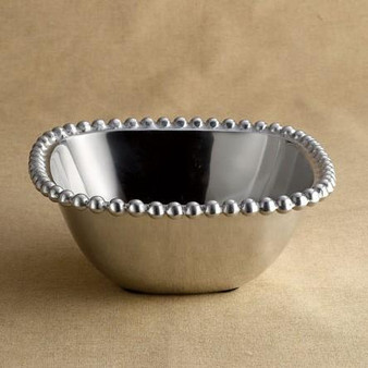 Beaded Square Bowl Small (Pack Of 4) "3603"