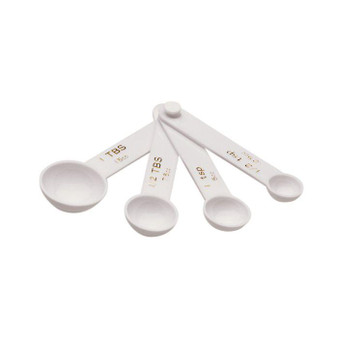 Plastic Measuring Spoons (Pack Of 132) "3041W"