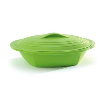 Silicone 32Oz Microwave Steamer W/Insert (Pack Of 13) "182"