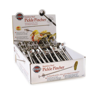 S/S Pickle Pincher, 36 Pc Dsp "1364D"
