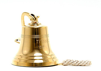 8" Titanic Ship Bell "ND048"