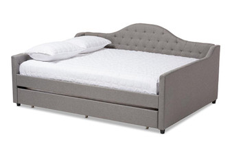 Eliza Modern And Contemporary Daybed CF8940-Grey-Daybed-Q/T By Baxton Studio