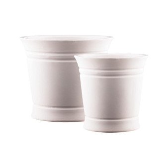 Country Set Of 2 Cachepots "565106"