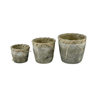 Stonebriar Set Of 3 Planters "951794"