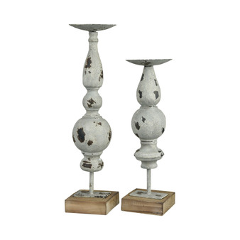 Arlo Set Of 2 Candle Holders "573743/S2"